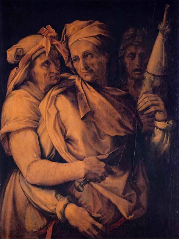 Francesco Salviati The Three Fates France oil painting art